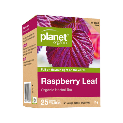 Planet Organic Raspberry leaf tea bag 25