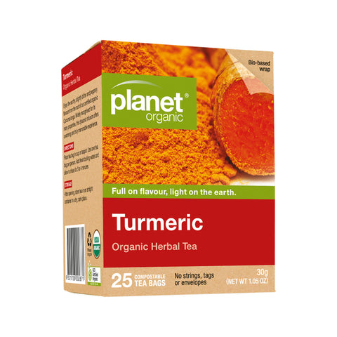 Planet Organic Tumeric tea bags 25