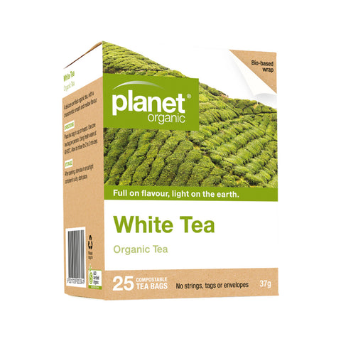 Planet Organic White tea bags 25