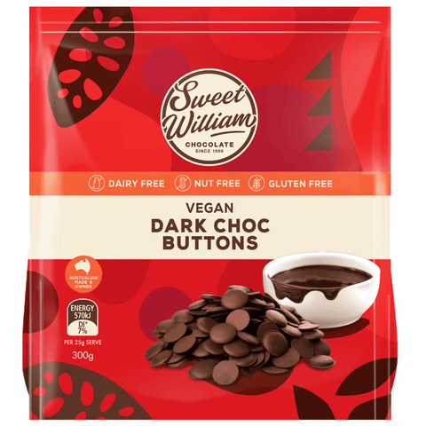 Sweet William Dark Choc Buttons