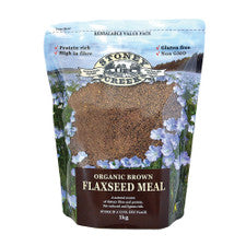 Stoney Creek Flaxseed Meal Brown 1kg