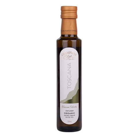 Grampians Tuscan Herb infused EV olive o