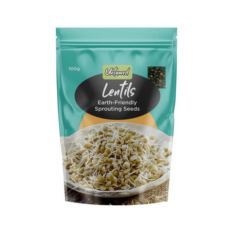 Untamed Health Lentils sprouting seeds