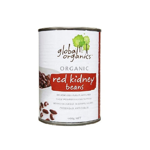 Global Organics Red Kidney Beans 400g