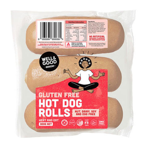 Well & Good Hot Dog Rolls