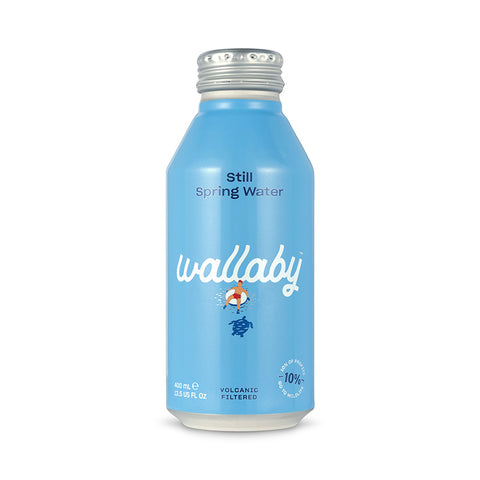 Wallaby Still Spring water can