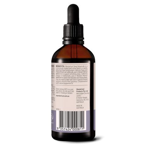 Wanderlust Sleep Botanicals Drops 50ml