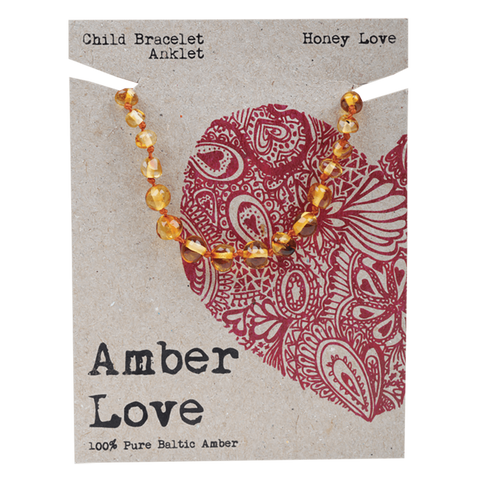 Amber Love Bracelet Honey 14cm