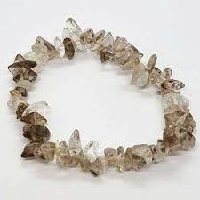 Bracelet Smokey Quartz chip