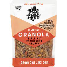 Blue Frog Granola Triple Nut & Cinnamon