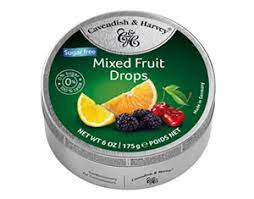 Cavendish & Harvey Mixed fruit drops Sugar free