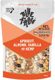 Blue Frog Apricot, Almond Vanilla Hemp