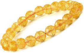 Bracelet Quartz Citrine Tumble A+AA