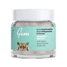 Gem Mint toothpaste bites