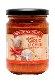 RG Crushed Garlic Chilli 240g