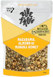 Blue Frog Macadamia, Almond & Honey