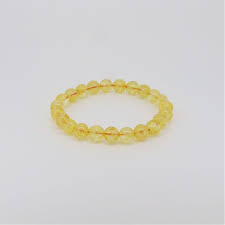 Bracelet Citrine round