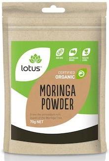 Lotus Moringa Organic Powder 70g