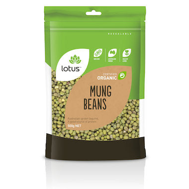 Lotus Mung beans organic 500g