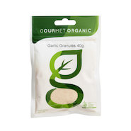 Gourmet Organic Garlic Granules 40g