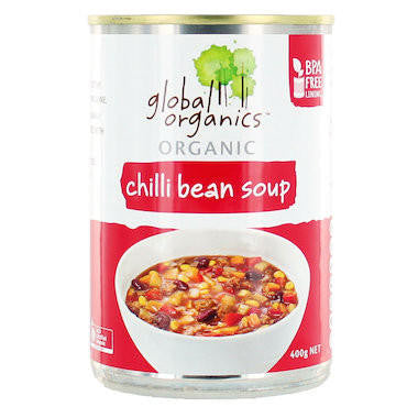 Global Organics Chilli Bean Soup 400g