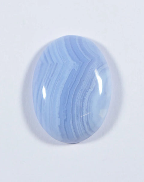 Palm Stone Blue Lace Agate