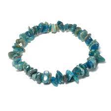 Bracelet Apatite chip