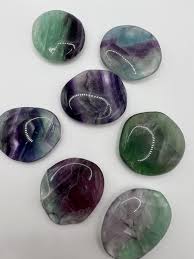 Palm Stone Rainbow Fluorite