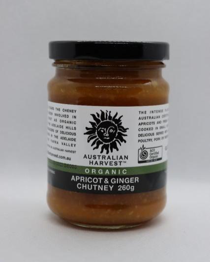 Australian Harvest Apricot Ginger Chutney