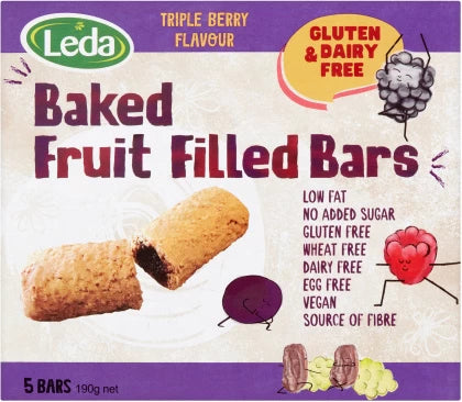 Leda GF Fruit filled bars