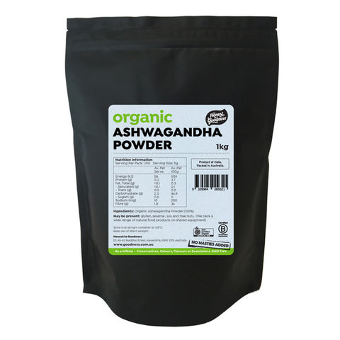 Honest to Goodness Ashwagandha Powder 1k