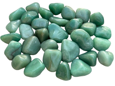 Tumbled Adventurine green