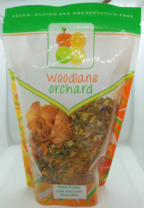 Woodlane Sweet Potato Leek Lentil 280g