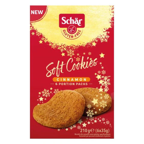 Schar Soft Cookies Cinnamon gf