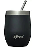 Cheeki Wine Tumbler Rich Black 320ml