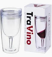 Travino Wine Sippy Cup Clear